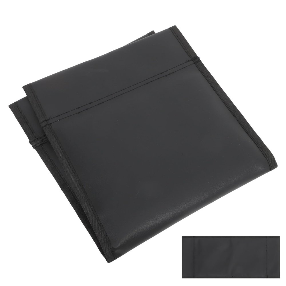 KAILIKETIY Wheelchair Backrest Cushion Black, Removable Back Support Pad for Wheelchair Replacement Parts, Stable Ergonomic Back Cushion for Mobility Aid Use