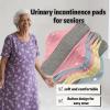 6PCS Reusable Pads, Washable Panty Liners for Women, Leakproof Cotton Sanitary Pad, Comfortable Breathable Panty Liners for Elderly Care, Postpartum, Home,Travel view 3