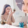 FodPand A Cartoon Rabbit Wearing A Space Suit Contact Lens Case Portable Contact Lens Applicator Removal Tool Kit Cute Round Eyeglass Cases with Mirror for Daily Vision Care And Outdoor Use view 4