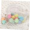 NULYLU 5pcs Acrylic Heart Candy Storage Boxes with Lids, Wedding Favor Party Treat Containers, 8.5x8x4cm Candy Holder for Valentines Day and Packaging view 4