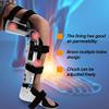 FENOKD Orthosis Foot Drop Splint,Orthosis Foot Drop,Knee Ankle Foot Orthosis Rehabilitation Equipment Fixed Brace Orthopedic Instrument Fracture Support for Sciatic Nerve Pain Relief 502-Locking-Left view 2
