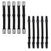 UKCOCO 10 Pcs Adjustable Extension Lanyards Black with Buckles Non-Slip Ear Strap Protectors for Comfortable and Daily Use view 1