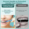 50 Angle Interdental Brushes with Extended Handle, Extra Tight(0.6mm) view 3