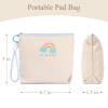 SIDESUGAR Discreet Period Pouch Sanitary Napkin Storage Bag Tampon Holder view 4