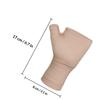 NIYANGLE Breathable Fingerless Arthritis Gloves Xl Elastic Compression Therapy Gloves for Hand Support and Relief Keep Warm Sports for Men and Women view 2