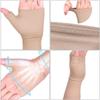 NIYANGLE Breathable Fingerless Arthritis Gloves Xl Elastic Compression Therapy Gloves for Hand Support and Relief Keep Warm Sports for Men and Women view 3