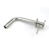 Stainless steel SS304 3/4" (19mm outer diameter) with 1.5" tee clamp straw for home brewing, clover arm (straw only)( 2clamp) view 1