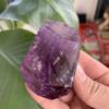 153g Amethyst Faceted Freeform - Deep Purple Chevron Amethyst Polished Crystal Chunk, Handcrafted Irregular Cut for Home Decor, Reiki Healing, Crystal Grids and Collectors view 2