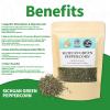 4.23oz(120g), Authentic Sichuan Green Peppercorns, Numbing and Tingle Effect, Less Seeds, Strong Flavor, Essential for Mapo Tofu, Kung Pao Chicken and Asine Cusine view 3