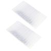 CONGARTENO 24pcs PVC Portable Card-Shaped Magnifying Sheets 85x55mm for Seniors Reading Aid Visual Impairment Daily Use view 1