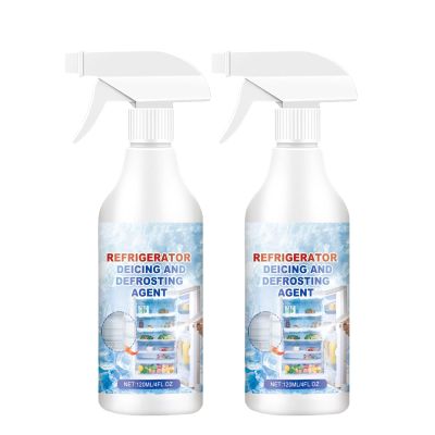 Defrosting Spray For Fridge Freezer,Refrigerator Defrosting Deicer Spray,Fridge Defrosting Spray,Efficiently Fast Clear Ice Buildup (2)
