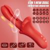 2026 New Edition Travel Pocket Bullet Tool Powerful Quiet 20 Modes Mini Stick,Handheld Personal Bullet Massage Rod for Women Portable Silicone Massage for Body Relax j789z view 3