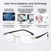 2026 New Blue Auto Focus Glasses Self Adjusting For Women & Men, Intelligent Dual Focus Eye Glasses Far And Near (2pcs) view 3