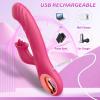 2026 New Edition Travel Pocket Bullet Tool Powerful Quiet 20 Modes Mini Stick,Handheld Personal Bullet Massage Rod for Women Portable Silicone Massage for Body Relax h792c view 2