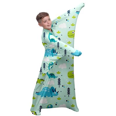 Sensory Sock Body Sock,X-Large Cute Dinosaur Pattern