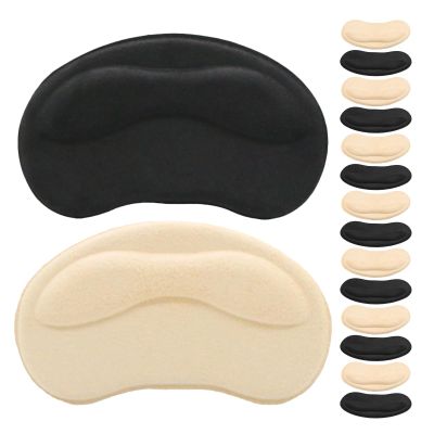10 Pairs Heel Pads for Shoes Too Big Grips Self-Adhesive Cushion Inserts Anti-Slip Liner