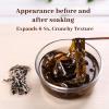 5.29 oz (150g) Shredded Dried Woodear Mushrooms, Shredded Dried Black Fungus Mushrooms, Dried Edible Black Fungus, No Additives, Fiber & Iron-Rich, for Asian cooking Soup Stir-fries Salads view 3