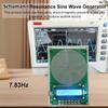 Frequency Generator, 0.01Hz-100000Hz Adjustable Schumann Sine Wave Resonance Generator Ultra Low Frequency Generator with Storage Bag (Green) view 2