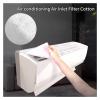 1/5/10pcs Anti-Dust Air Conditioning Filter Cotton Vent Cuttable Mesh Cleaning Parts Purification Paper Dust Tool (10 Pieces) view 2