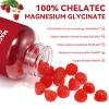 Magnesium Glycinate Gummies 120 Count, 600mg High Absorption Magnesium with L-Threonate, Sugar-Free & Non-GMO Supplement, Supports Relaxation and Sleep for Adults view 2