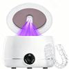 Ultrasonic Dental Retainer Cleaner Machine-45kHz Ultrasonic Cleaner with UV Light & 200ML Deep Cleaning Pod for Dentures Mouth Guards Aligners Invisalign Night Guards Braces Jewelry view 1