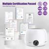 Ultrasonic Dental Retainer Cleaner Machine-45kHz Ultrasonic Cleaner with UV Light & 200ML Deep Cleaning Pod for Dentures Mouth Guards Aligners Invisalign Night Guards Braces Jewelry view 2