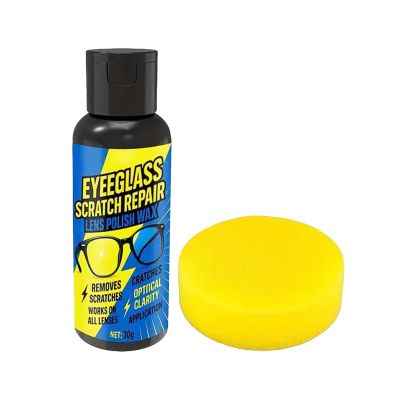 2026 New Upgraded Eyeglass Scratch Remover for Lenses, Eyeglass Cleaner Spray, 30g Glasses Lens Scratch Remover for Eyeglasses, Sunglasses Cleaning Kit