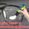 2026 New Upgraded Eyeglass Scratch Remover for Lenses, Eyeglass Cleaner Spray, 30g Glasses Lens Scratch Remover for Eyeglasses, Sunglasses Cleaning Kit view 2
