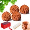 ACMEDICA Natural Chinese Wenwan Walnuts, 1 Pair 1.8" Chinese Walnuts, Wen Wan Walnuts for Palm Exercise, Traditional Hand Massage Gadget Set for Fathers Elders Collectors (2 Pair) view 1