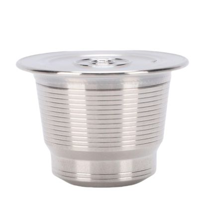 Reusable Coffee Pod 304 Stainless Steel Refillable Capsule Cup with Food-Grade Sealing & Brush, Compatible with OriginalLine Machines