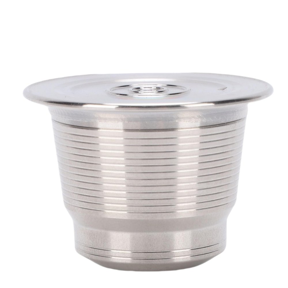 Reusable Coffee Pod 304 Stainless Steel Refillable Capsule Cup with Food-Grade Sealing & Brush, Compatible with OriginalLine Machines