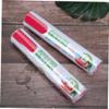 SHOWERORO 2 Rolls 25cm X 45m Disposable Pe Food Cling Wrap with Slide Cutter, Food Save Wrap for Kitchen and Restaurant Use, Thin Film Roll for Fresh Fruit and Vegetable Storage view 4