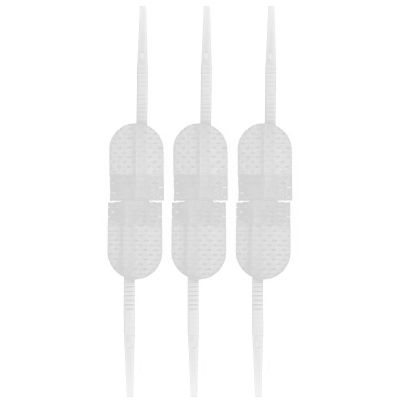 VILLCASE 3pcs Zip Style Adhesive Wound Closure Strips 45x10mm Breathable Bandages Outdoor Wound Care and Fast Skin Closure