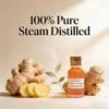 Ginger Massage Oil 0.34/0.68/16.9 fl oz, Warming Body Massage Oil for Relaxation, Moisturizing for Shoulder Neck Back, Professional Bulk Size for Spa Home & Travel Use (0.34 fl oz (10ml)) view 2