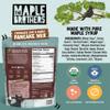 The Maple Brothers Chocolate Chip & Maple Pancake Mix Organic, Vegan, NonGMO, Made with Grade A Maple Sugar & Real Cocoa Fluffy, Easy Breakfast Mix, 16 oz Resealable Bag view 2