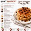 PROTIFIT - High Protein Pancake Mix, 15g Protein, Low Calories, Low Sugar, Gluten Free, 7 Servings Per Box (Chocolate Chip) view 3