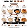 PROTIFIT - High Protein Pancake Mix, 15g Protein, Low Calories, Low Sugar, Gluten Free, 7 Servings Per Box (Chocolate Chip) view 4
