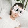 Abaodam Plush Cartoon Winged Animal Eye Mask, Breathable Soft Sleeping Eye Cover, Cute Character Blindfold, Light Pink Cozy Sleep Shade for Travel and Nap view 4