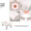 OFFIGAM Toilet Seat Footstool for Adults, Non-Slip Potty Training Step Stool with Sturdy Anti-Skid Surface, Bathroom Footrest for Pregnancy and Daily Use view 3