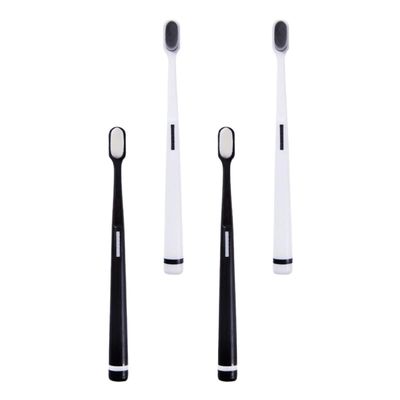 SOLUSTRE 4pcs Soft Bristles Toothbrush Set for Adults and Postpartum Oral Care, Deep Cleaning Maternal Toothbrushes with Gentle Bristles for Sensitive Gums, Suitable for Pregnant Women