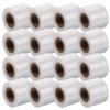 HEANUJJ 16 Rolls 5cm Broad Food-safe Stretch Foil Wrap and Plastic Cling Film for Takeout Packaging and Fresh-keeping, Mini Stretch Wrap Roll for Catering and Household Use