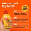 By Nutz No Added Sugar Peanut Butter Packs,High Oleic,High Protein,Diabetes Friendly,Non-GMO (18 x 20g, 6 Boxes) view 4