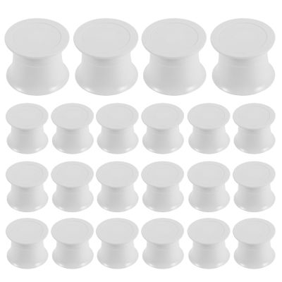 OSOLADY 50PCS Flip Toothpaste Caps: Plastic Toothpaste Squeeze Tube Replacement Lids for Bathroom Organization Travel Usage and Daily Toiletries Replacement