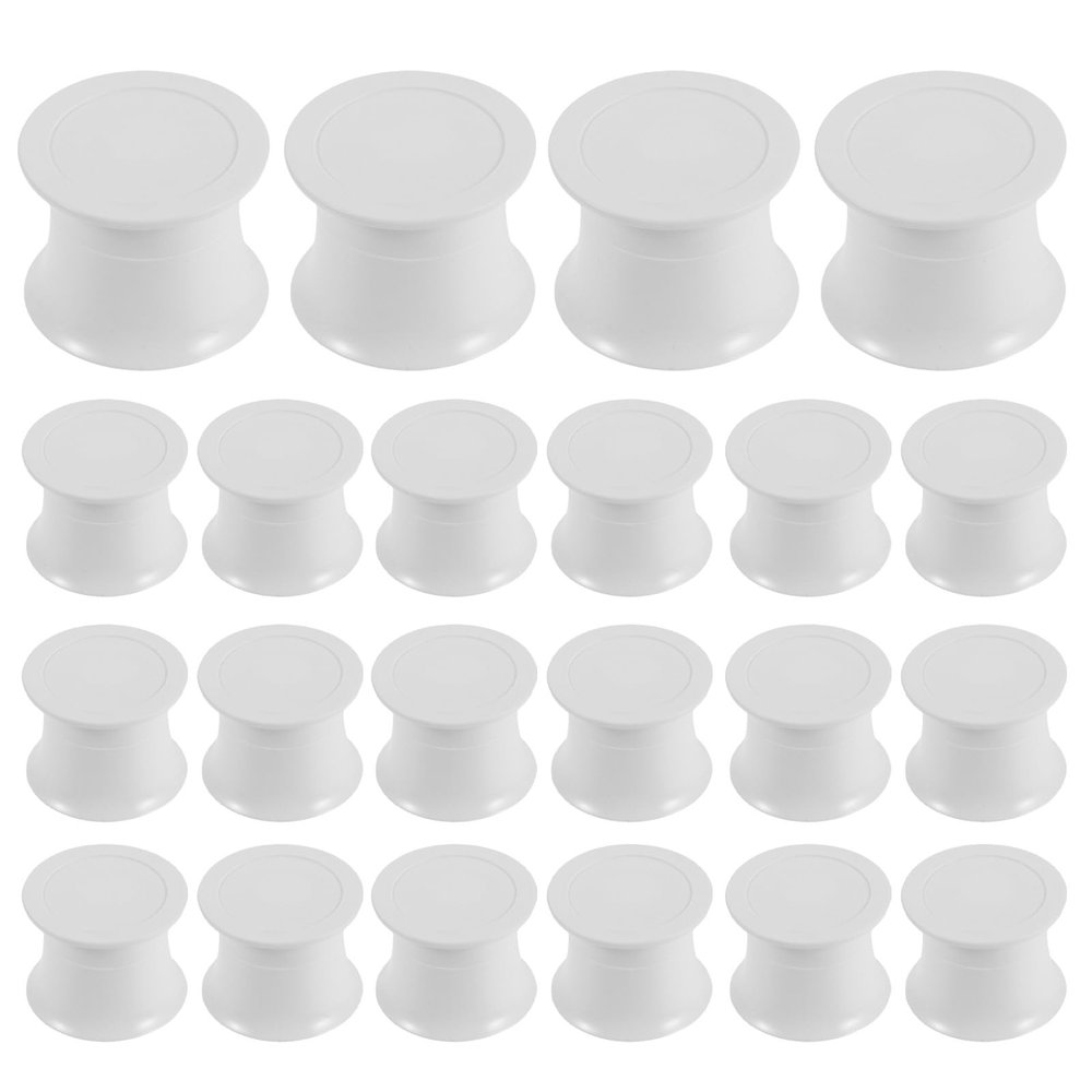 OSOLADY 50PCS Flip Toothpaste Caps: Plastic Toothpaste Squeeze Tube Replacement Lids for Bathroom Organization Travel Usage and Daily Toiletries Replacement