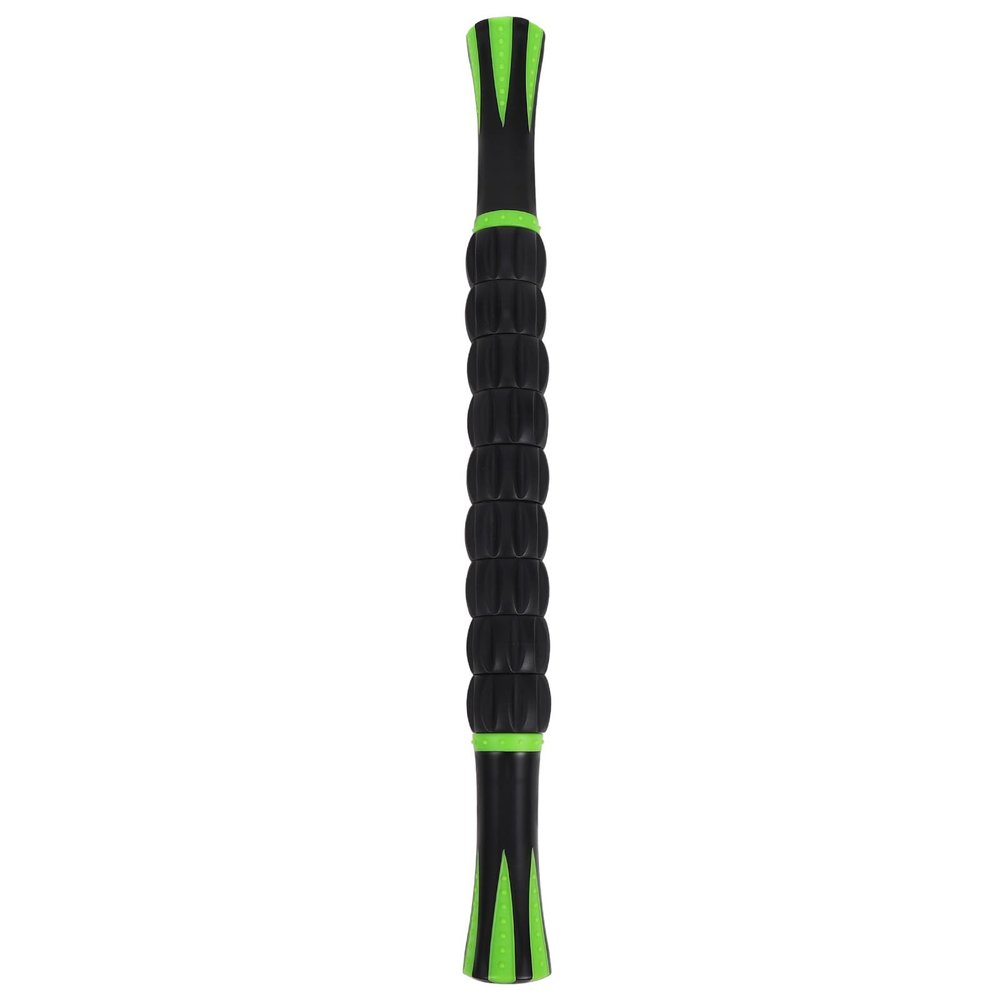 Ipetboom Muscle Roller Stick Massage Roller for Legs and Back, Handheld Myofascial Release Tool Trigger Point Massage for Calf and Thigh Muscle Relief, Portable Fitness Aid