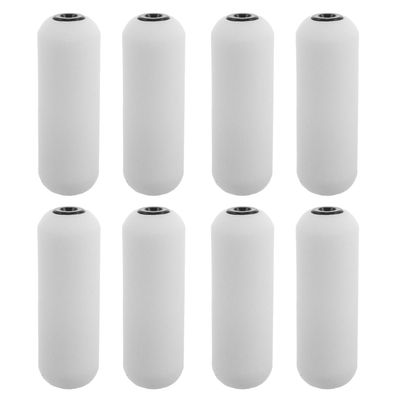 Beaupretty 8pcs Replacement Lotion Applicator Rollers with Soft Sponge Heads for Back and Body Skin Care, Refillable Lotion Spreader Rollers for Dry Skin, Self-Application Aid for Elderly