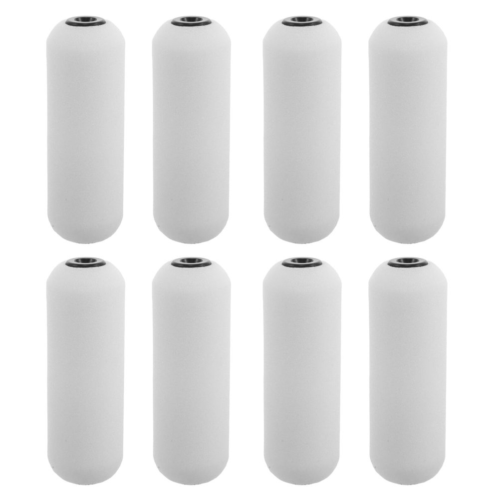 Beaupretty 8pcs Replacement Lotion Applicator Rollers with Soft Sponge Heads for Back and Body Skin Care, Refillable Lotion Spreader Rollers for Dry Skin, Self-Application Aid for Elderly