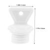 SOESFOUFU 4pcs Hot Water Bag Lids Replacement Caps Sealing Plugs 2.1cm Inner Diameter 1.7cm Height Leakproof Thermal Water Bottle Stoppers for Hot Bags view 2