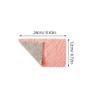 CTIRCHIU 20pcs Dual-Color Microfiber Kitchen Towels Highly Water Absorbent Double-Layer Thickened Dish Cloths for Oil-Resistant Cleaning and Wiping in Household Use Random Color view 2