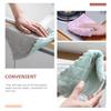CTIRCHIU 20pcs Dual-Color Microfiber Kitchen Towels Highly Water Absorbent Double-Layer Thickened Dish Cloths for Oil-Resistant Cleaning and Wiping in Household Use Random Color view 4